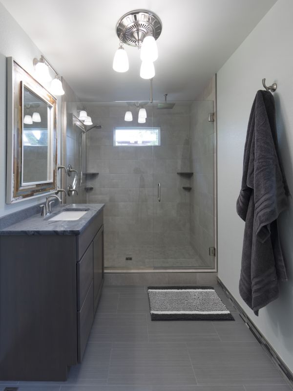 Natural Stone Bathroom Features